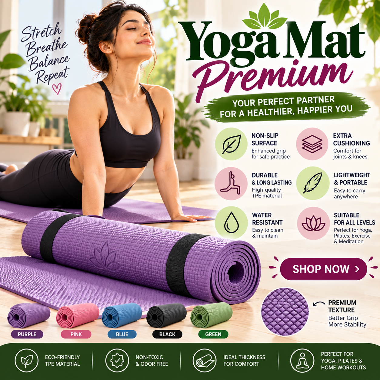 Yoga Mat Premium