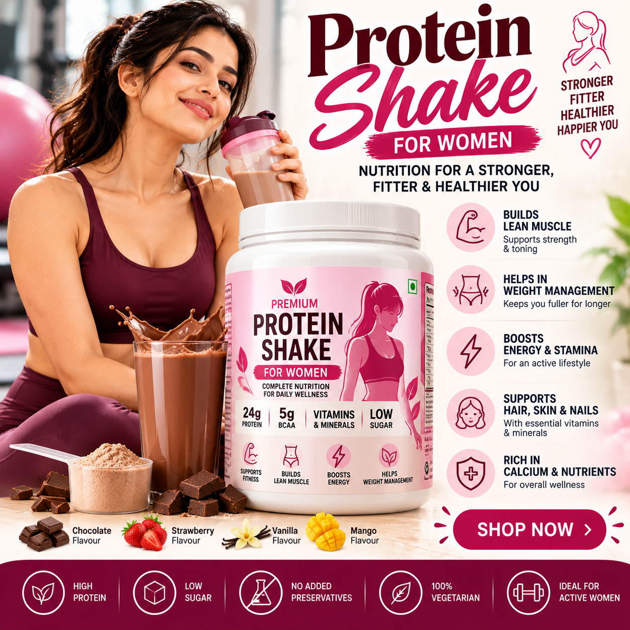 Protein Shake Women