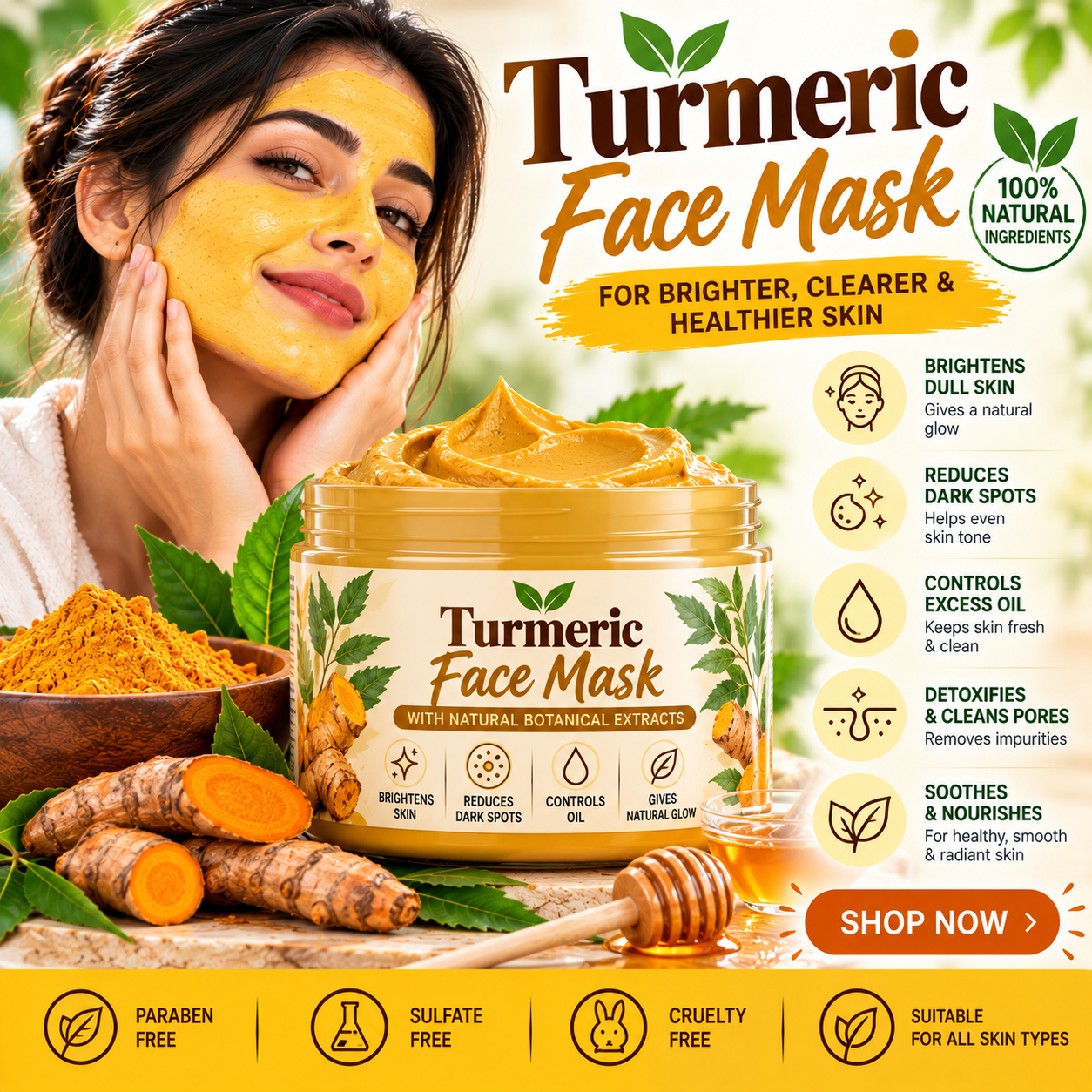 Turmeric Face Mask